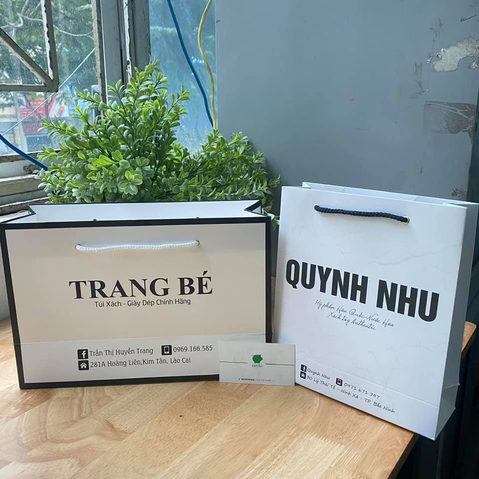 Túi giấy cán mờ